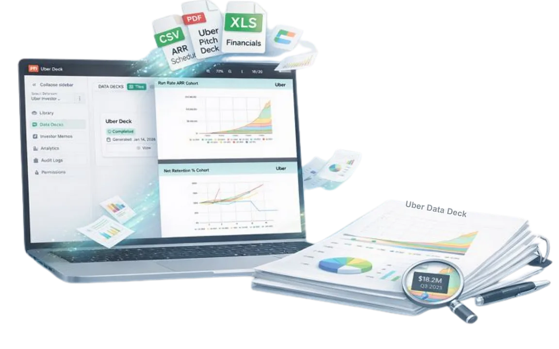 Turn documents into investor-grade analysis