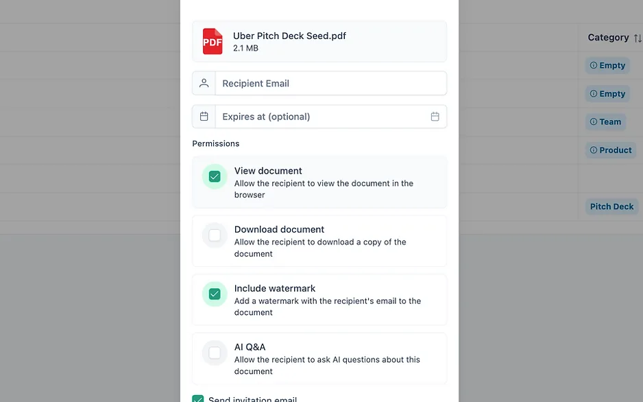 Share only when you're ready