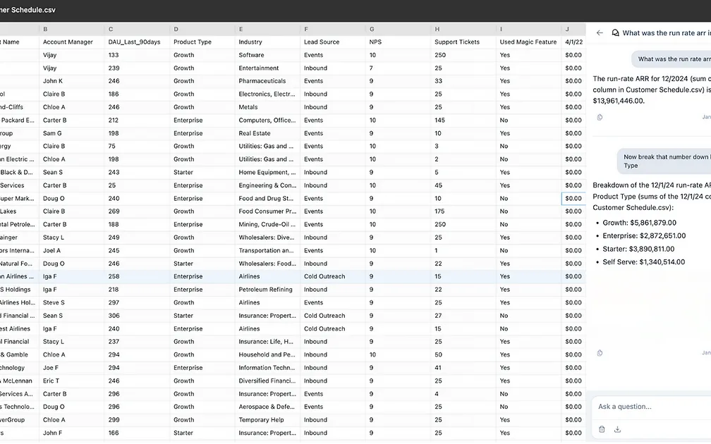 Answer investor questions instantly